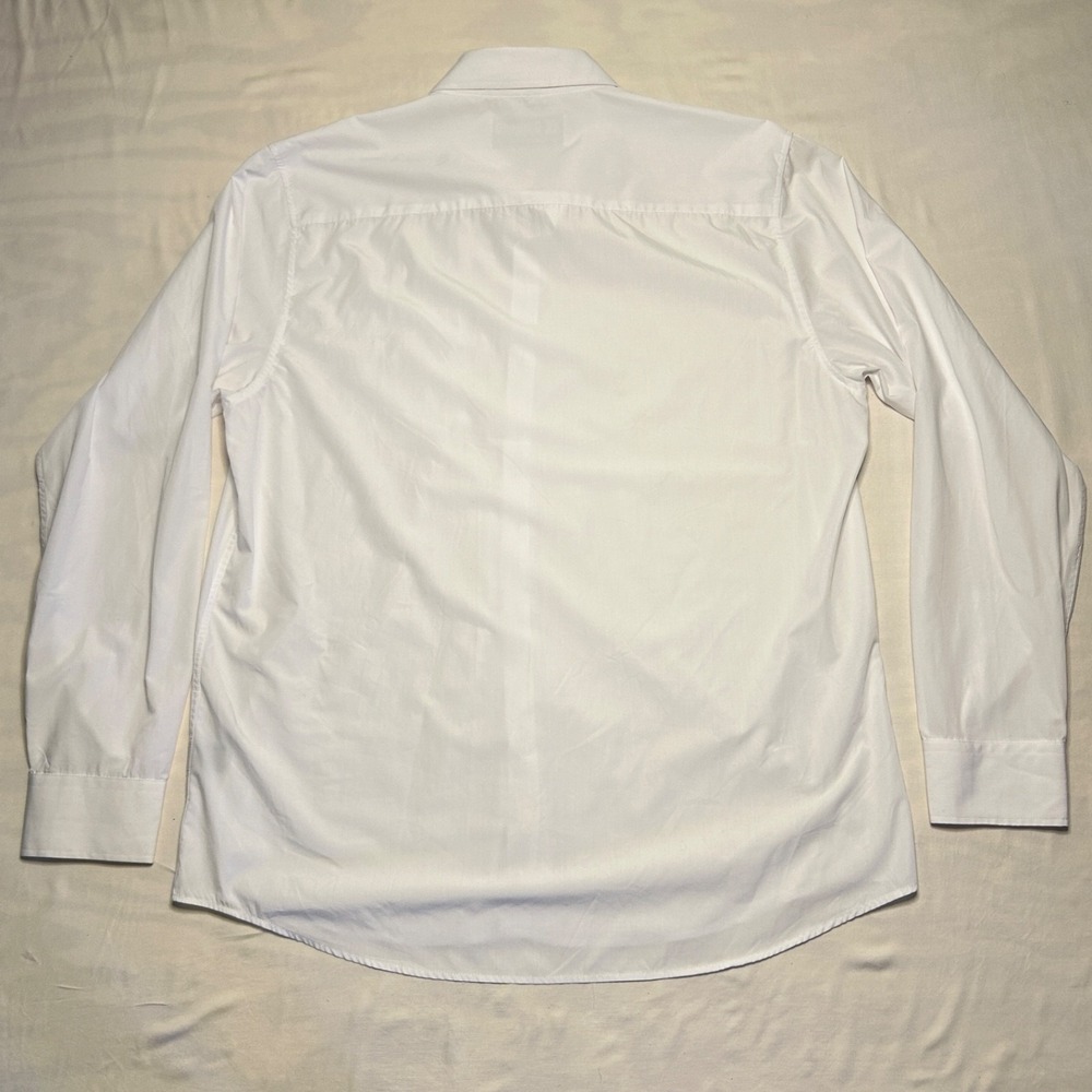 Dixxon Flannel Company Shirt XL White D-Lux Performance Bamboo Series Minimalist - Picture 3 of 9